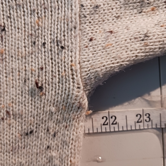 Vintage speckled turtelneck sweater - Picture 6 of 7